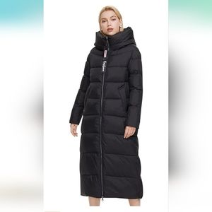 Women Down Jacket Long Winter Coat Warm Full-Zip Parkas Water-Resistant …